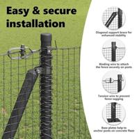 VidaXL Afrasteringspaal grijs 10 x 1,2 m (19 x 19 mm gaas) - thumbnail