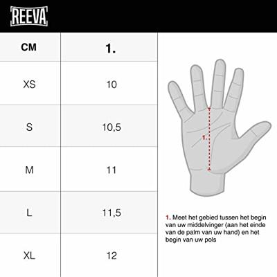 Reeva Kangaroo grip l functional training handschoenen l short strap l Maat XS - thumbnail