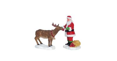 Kerstfiguur Reindeer treats LEMAX - Lemax