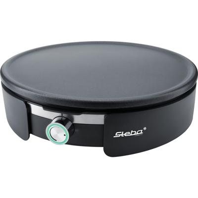 Steba crêpes maker xxl cr 36 crêpesmaker (zwart/roestvrij staal)