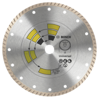 Bosch Accessoires Diamantdoorslijpschijf Universal Turbo | 125mm - 2609256408 - thumbnail