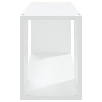 VidaXL Tv-meubel 80x24x32 cm bewerkt hout wit VidaXL Tv-meubel 80x24x32 cm bewerkt hout wit