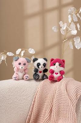 Cutydoo Love Kat Pluche - GIPSY TOYS - 13 cm - Frambozenroze