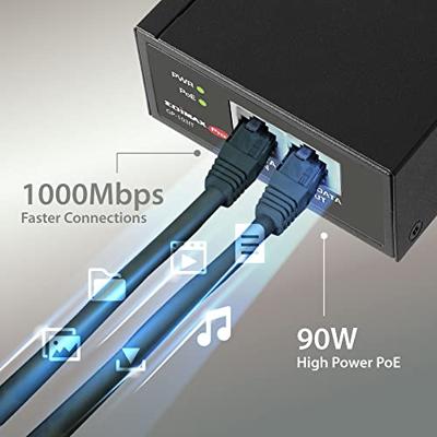 Edimax GP-103IT Ieee 802.3bt Gigabit 90w Poe++ Injector