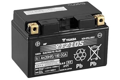 Yuasa YTZ10S Motorfietsaccu 12 V 8.6 Ah Pooltype: Schroefklem type 11