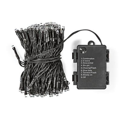 S.I.A. Batterij Kerstverlichting 1.8M 24 LED's IP44 + Timer - thumbnail