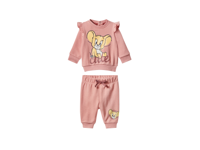 Baby joggingpak Looney Tunes of Tom en Jerry (Lichtroze, 74/80) - thumbnail