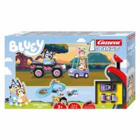 Carrera first racebaan - bluey & bingo race 2,4m - thumbnail