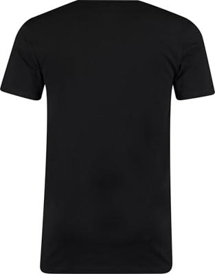 Garage Bio Cotton Body Fit V-Neck (0222) T-Shirt Black (2 Pack)