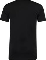 Garage Bio Cotton Body Fit V-Neck (0222) T-Shirt Black (2 Pack) - thumbnail