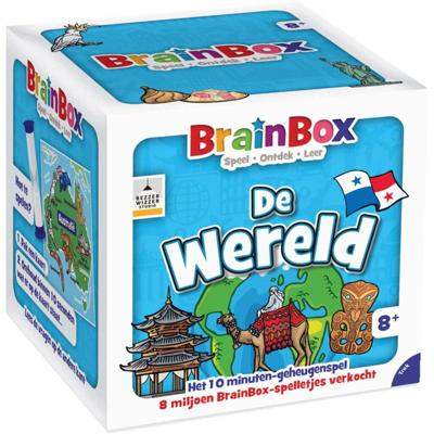 Asmodee Brainbox de wereld bordspel