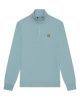 Lyle & Scott Trui met rits - X304 Blauw Smoke - thumbnail