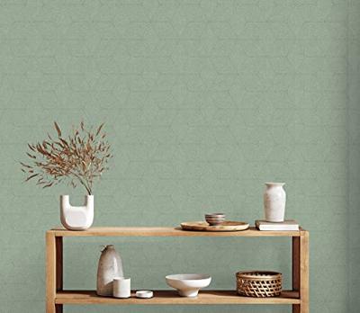 AS Creation Antigua - Groen - Geometrisch Behang - 390913