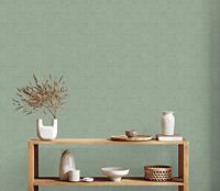 AS Creation Antigua - Groen - Geometrisch Behang - 390913 - thumbnail