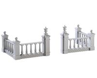 Kerstfiguur Plaza fence set of 4 LEMAX - Lemax - thumbnail