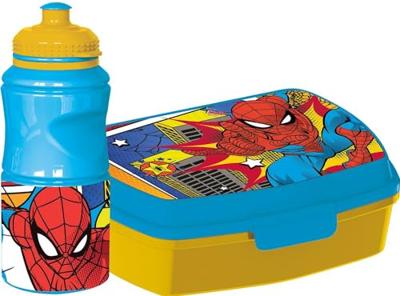 Picknickhouder met Fles Spider-Man CZ11279 380 ml 17 cm Plastic