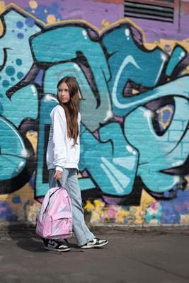 Milky Kiss rugzak bold style stippenprint