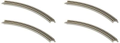 Z Rokuhan rails (met ballastbed) 7297002 Gebogen rails 45 ° 195 mm 4 stuk(s)