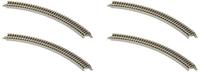 Z Rokuhan rails (met ballastbed) 7297002 Gebogen rails 45 ° 195 mm 4 stuk(s) - thumbnail