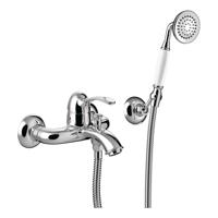 Badmengkraan Tres Clasic 1 Hendel Incl Handdouche en Doucheslang Chroom Tres - thumbnail