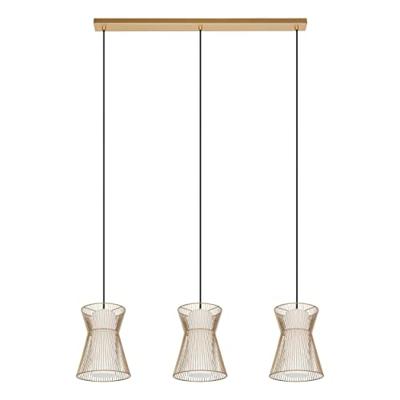 Eglo 3-lichts hanglampMaseta goud - 99636