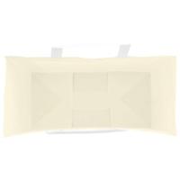 VidaXL Papieren zakken 50 st met hengsels 26x12x35 cm geel - thumbnail