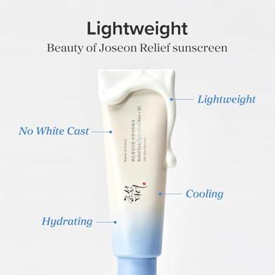 Beauty Of Joseon Relief Sun Aqua-Fresh Gel Cream SPF50+ 50 ml Beauty Of Joseon Relief Sun Aqua-Fresh Gel Cream SPF50+ 50 ml