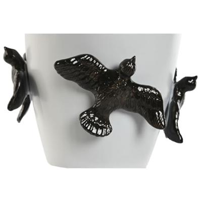 Vaas Home ESPRIT Wit Zwart Keramiek Modern 27 X 27 X 29,5 cm