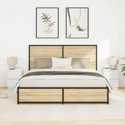 Nachtkastjes met led-verlichting 2 st 38x34x50 cm wit