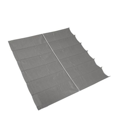 Nesling Coolfit harmonica schaduwdoek antraciet 2 x 5 meter Nesling Coolfit harmonica schaduwdoek antraciet 2 x 5 meter