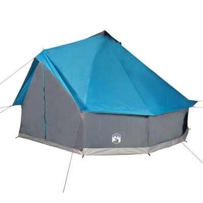 VidaXL Tipitent voor gezin 12-persoons waterdicht blauw