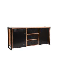 LABEL51 Dressoir 'Brussels' Mangohout, 190cm - thumbnail