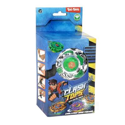 Toi-Toys Metalen tol gyro battle met afschieter Toi-Toys Metalen tol gyro battle met afschieter