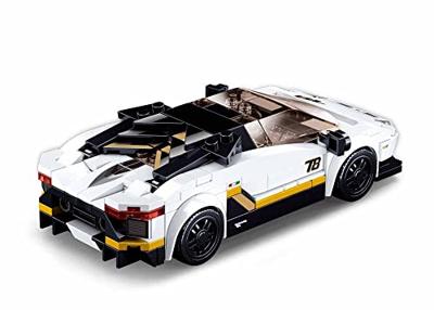 Sluban Modelbricks italiaanse supercar wit (m38-b0957)