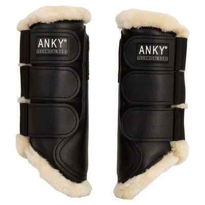 Anky Gel Impact ATB22001 Beenbeschermer zwart maat:m Anky Gel Impact ATB22001 Beenbeschermer zwart maat:m