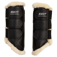 Anky Gel Impact ATB22001 Beenbeschermer zwart maat:m - thumbnail