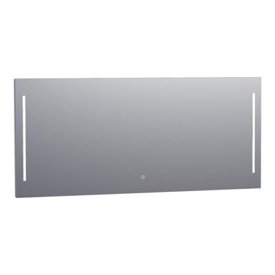 Brauer Pyrite Spiegel - Rechthoekig - 160 cm - met Directe LED-Verlichting - Dimbaar - met Touchbediening