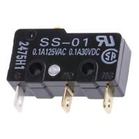 Omron SS-01D Microschakelaar 30 V/DC 0.1 A 1x aan/(aan) 1 stuk(s) Bag - thumbnail