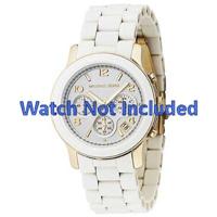 Horlogeband Michael Kors MK5145 Staal Wit 20mm - thumbnail