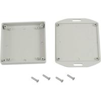 Hammond Electronics 1551XXFLGY Universele behuizing 80 x 80 x 15 ABS Grijs 1 stuk(s) - thumbnail