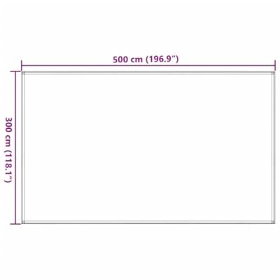 VidaXL Tenttapijt 300x500 cm antraciet