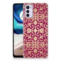 Siliconen Hoesje Motorola Moto G42 Barok Pink - thumbnail