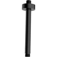 Wiesbaden Caral Plafonddouchearm 20 cm - Mat Zwart - thumbnail