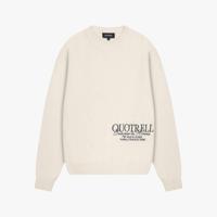 Quotrell Rico Knitted Crewneck Kw006 Trui 9931 Ecru - thumbnail