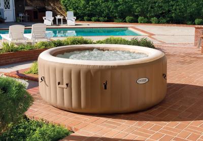 Intex Pure Spa Bubble Therapy 4 persoons opblaasbare spa