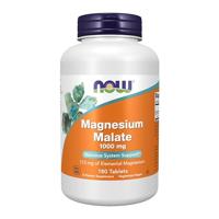 Magnesium Malate 1000mg Now Foods 180tabl - thumbnail