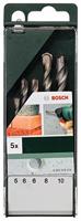 Bosch Accessories 2609255417 Beton-spiraalboren set 5-delig 5 mm, 6 mm, 6 mm, 8 mm, 10 mm Cilinderschacht 1 set(s) - thumbnail