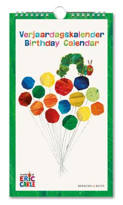 Eric Carle The very hungry caterpillar Verjaardagskalender Eric Carle The very hungry caterpillar Verjaardagskalender