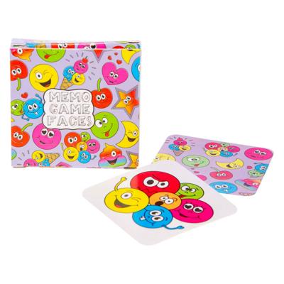 Duckiez Mini memospel lachgezicht, 28 kaarten