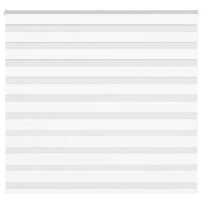 VidaXL Zebra blind 155x100 cm stofbreedte 150,9 cm polyester wit